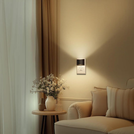 Markus – Kompaktes LED-Nachtlicht mit Steckdosendesign