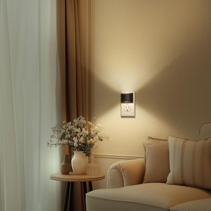 Markus – Kompaktes LED-Nachtlicht mit Steckdosendesign