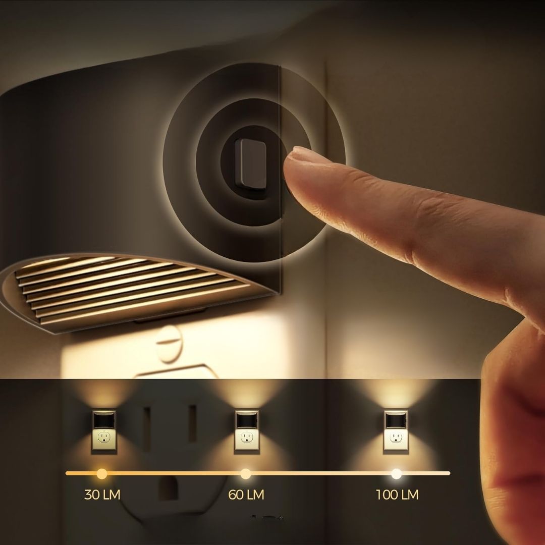 Markus – Kompaktes LED-Nachtlicht mit Steckdosendesign